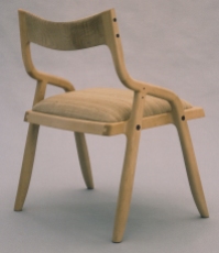 Upholstered Armchair by Todd Ouwehand